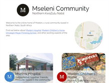 Tablet Screenshot of mseleni.co.za
